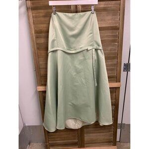 Fiesta Formal Strapless Knee Length Dress Plus Size 5XL Green